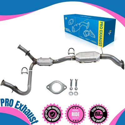Front Catalytic Converter For 2000 - 2001 Oldsmobile Bravada 4.3L California New