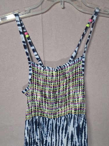 Vince Camuto Girls Tie Dye Multicolor Strap Dress Size 8 New With Tags - Picture 2 of 8