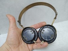 Original WW2 Relic German Army Headphones Wehrmacht (Dfh.b 43)