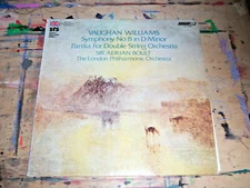 VAUGHAN WILLIAMS SYMPHONY NO 8 IN D MINOR BOULT LONDON STS 15216 STEREO VG+ NM