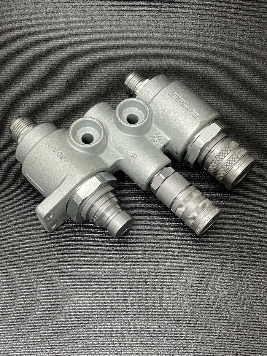 Case # 47396759 Faster 4BD4FH Hydraulic flat face Manifold Control 