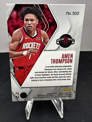 💥2023-24 Panini Phoenix Rookie Blue Ice #300 Amen Thompson