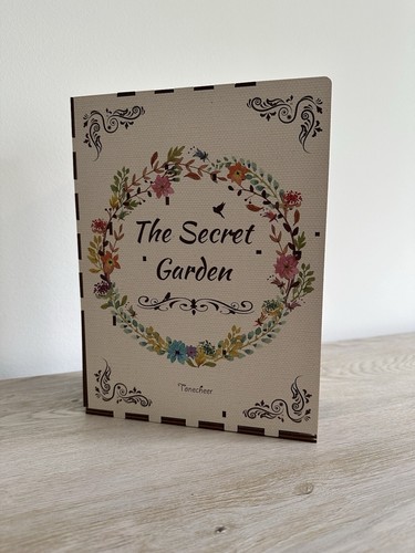 The Secret Garden Miniature DIY Wooden Booknook Kit With LED Light Sensor - Picture 7 of 16