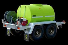 1500L Fire Fighting Water Dust Trailer On Road GX Honda FirePatrol 15