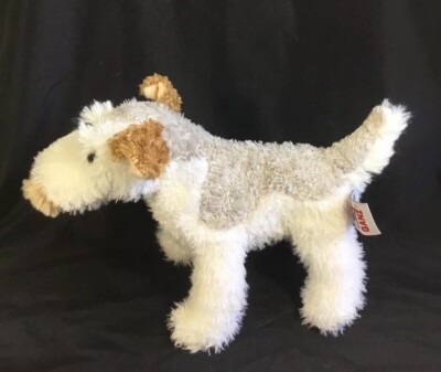 fox terrier stuffed animal