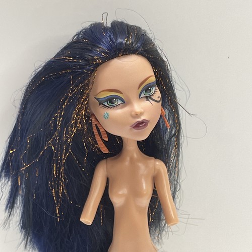 Monster High Cleo De Nile Doll Missing Both Arms Sold as is Mattel 2008 - Picture 2 of 12