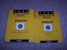 1994 Dodge Stealth Factory Shop Service Repair Manual Set R/T Twin Turbo 3.0L xo