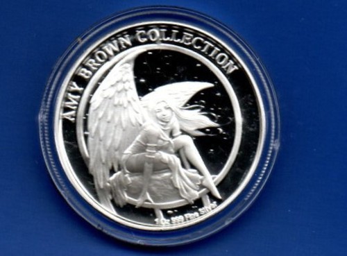 Amy Brown Collection - The Red Queen -Colorized - 1 Oz .999 Silver #1235/2000 - Picture 2 of 4