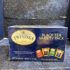 Twinings Of London Classics Black Tea Variety Pack 20 Tea Bags - 4 Flavour Pack