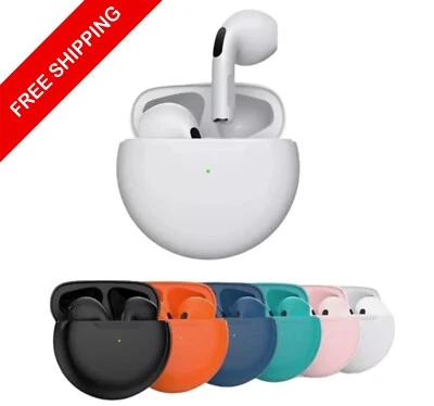 Bluetooth Kopfhörer Headsets in Ear PRO 6 TWS Wireless BT 5.3, IOS und android