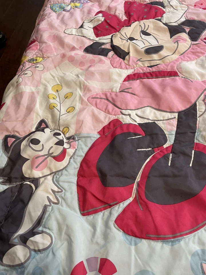 迪士尼米妮老鼠花园 4 件套婴儿床/幼儿床上用品 — 第 4/4 张图片