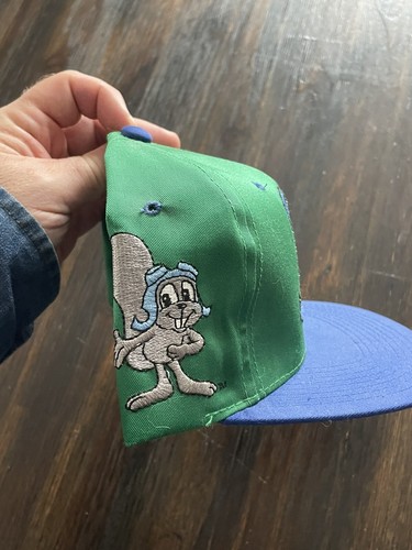 American Needle Universal Rocky & Bullwinkle Snapback Hat Cap 1993 Blockhead NWT - Picture 4 of 7