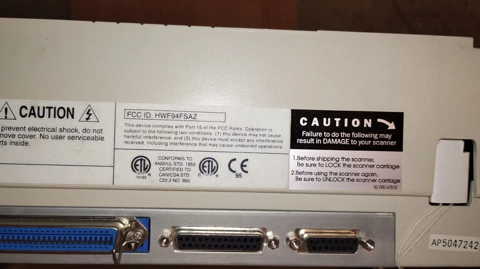 Mustek Scanner Paragon 8000 SP, Auflösung 400 x 800 Pixel Scanfläche 216x356 mm - Bild 4 von 4