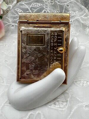 Vintage Pocket Gold Tone Address Book Slim Never Used Address Book | eBay Vintage Pocket Gold Tone Address Book Slim Never Used Address Book | eBay
