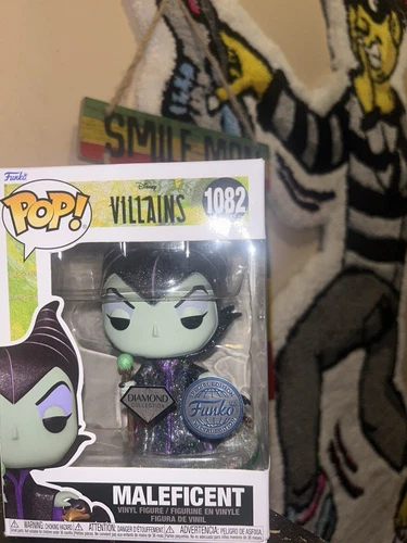 Funko Pop SPECIAL EDITION Maleficent  #1082 Diamond Collection Villains