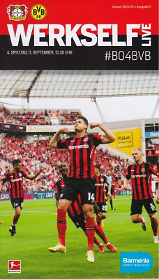 Programme | 2021/22 | Bayer Leverkusen | Auswahl ''Werkself Live'' | Bundesliga