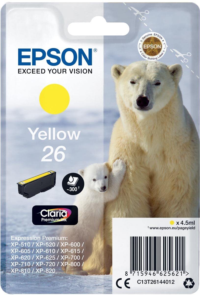 EPSON Tinte T2614 gelb NUOVO