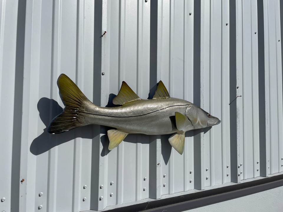 39" Snook Half Mount Fish Replica Quick Production eBay