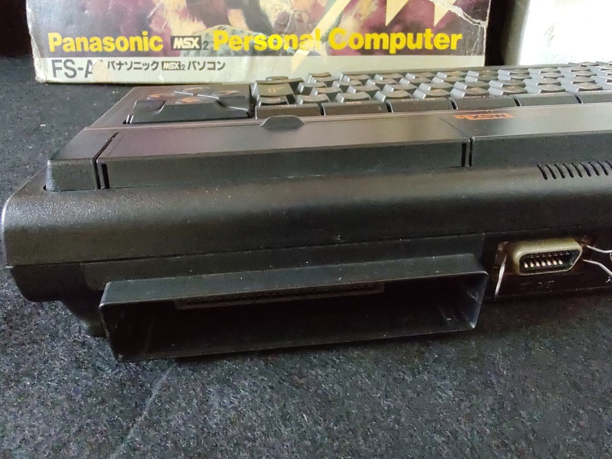 Panasonic MSX2 FS-A1 MK2 Personal Computer, Manual, PSU and Panasonic MSX2 FS-A1 MK2 Personal Computer, Manual, PSU and