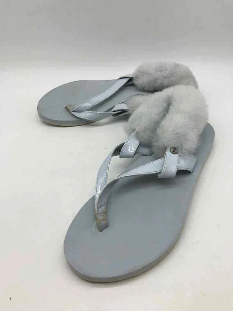 Sandali infradito UGG blu taglia 9 usati