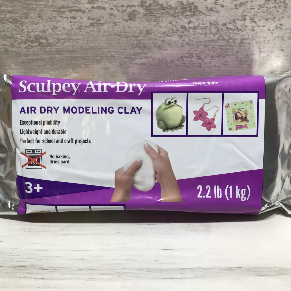 Sculpey Air Dry Modeling Clay Stamping Texturing Molding Sculpting Jewelry