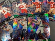 2024 Prizm NFL Football FIREWORKS Inserts Complete Your Set Pick Your Card