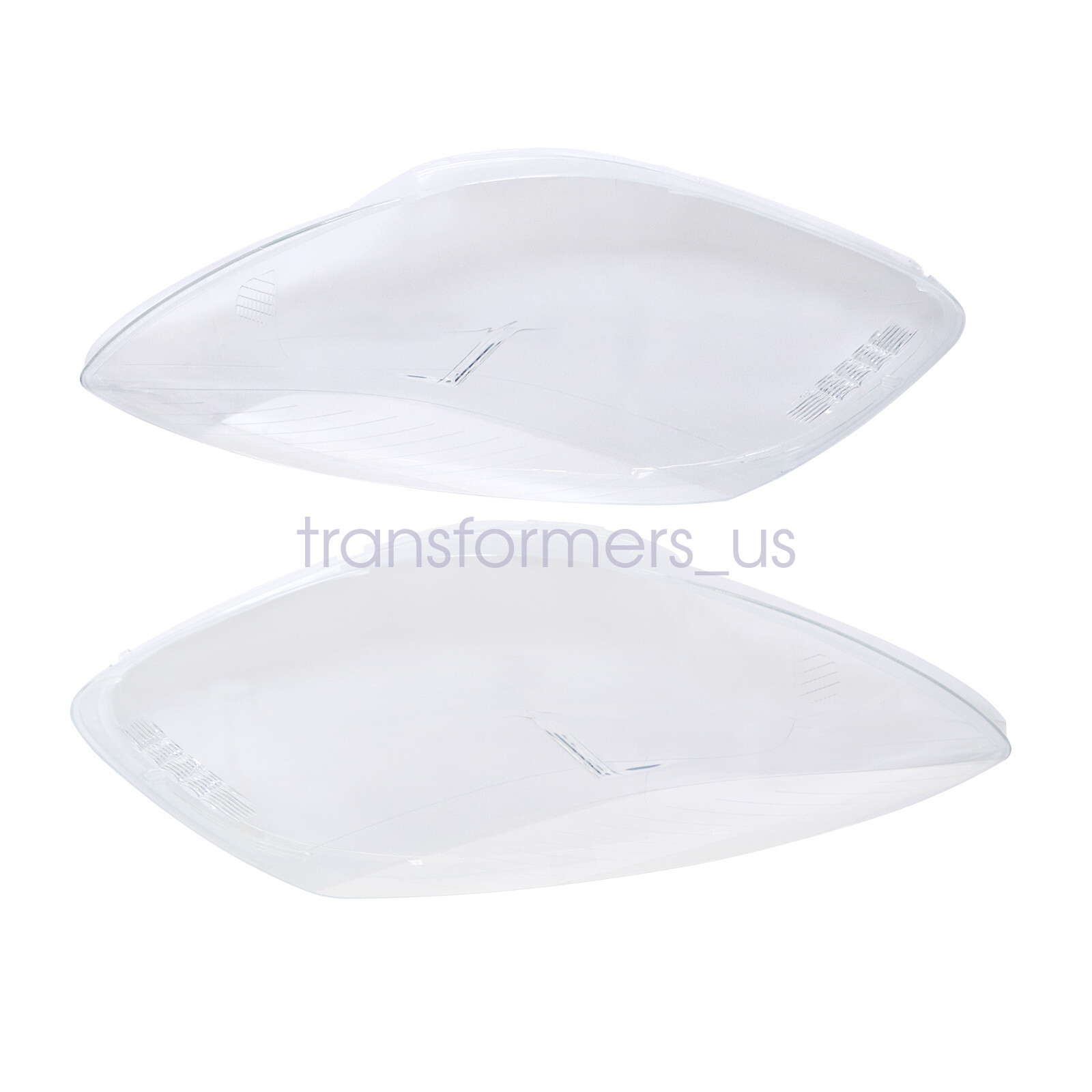 For Buick Enclave 20082012 Pair Transparent Headlight Headlamp Cover