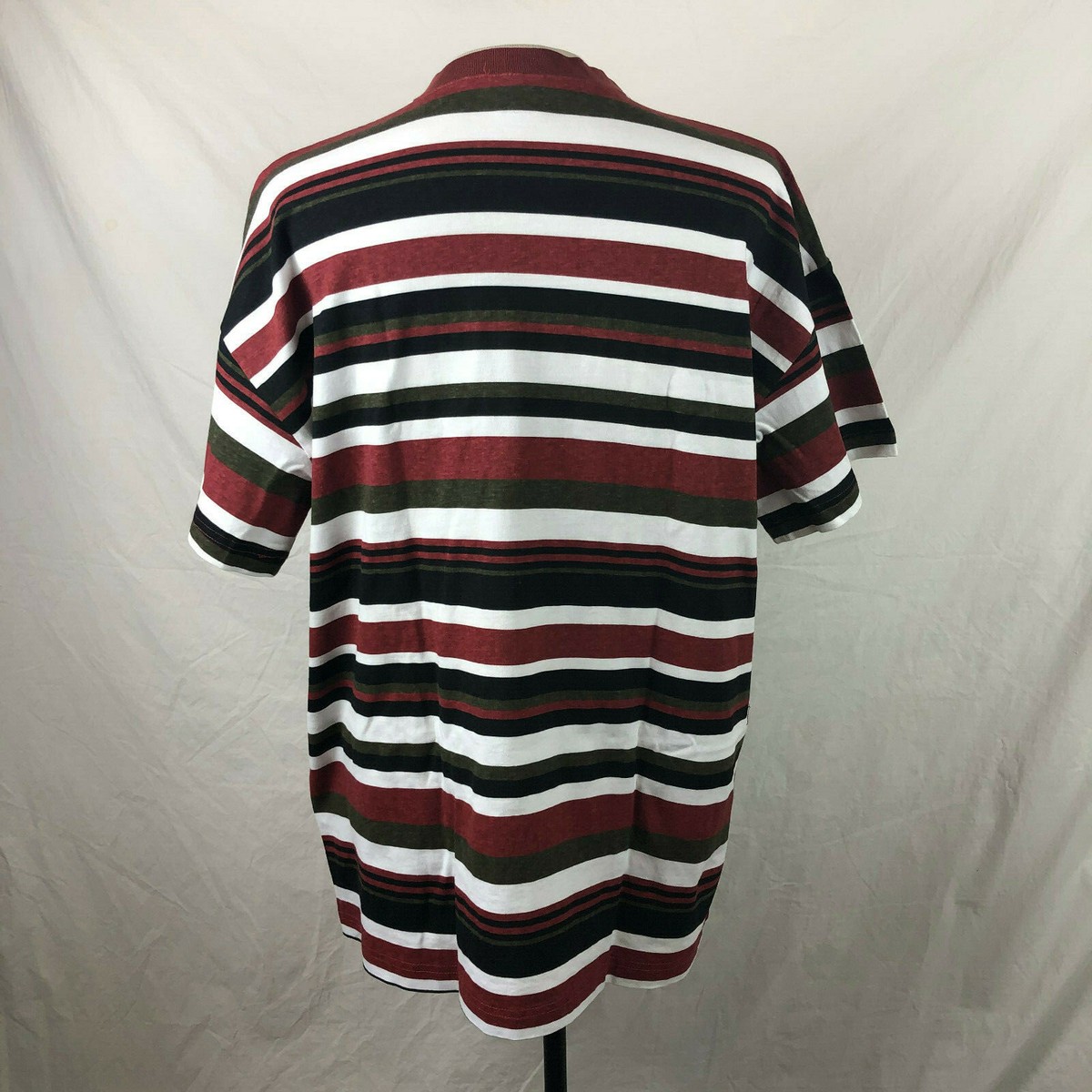 Vintage 90s UNIONBAY Striped T-Shirt One Size XL Multi-Color