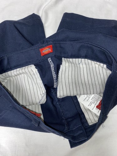 Dickies Girls Boys Unisex Navy Blue Flat Front School Uniform Shorts Sz 10 NWOT - Picture 4 of 6