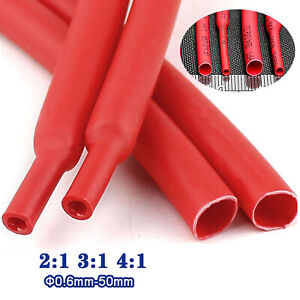 Φ0.6mm-50mm Heat Shrink Tube 2:1 Unlined & 3:1 4:1 Glue Lined Heatshrink Sleeve