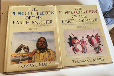 The Pueblo Children Of The Earth Mother Thomas E Mails 1983 Hardcover 2 Vol Set