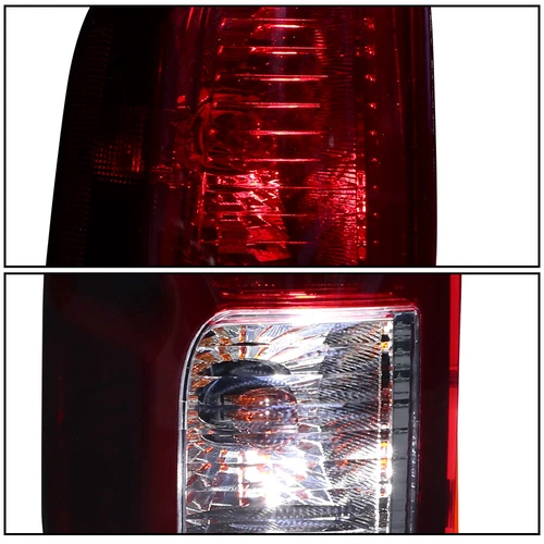 Fits 2009-2021 Nissan Frontier Black Headlights +Smoke Red Tail Lamps 4Pcs 09-21 - Picture 8 of 12
