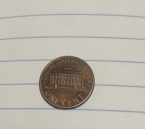 2001 Rare Error Penny Large Centered Broadstrike Double Die Obverse And Reverse! - Picture 12 of 12