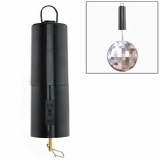 Rotating Hanging Mirror Ball Motor Spin Battery Turning Disco Party Wedding USA