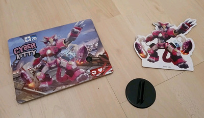 King Of Tokyo Cyber Kitty Monster und Monsteranzeiger 