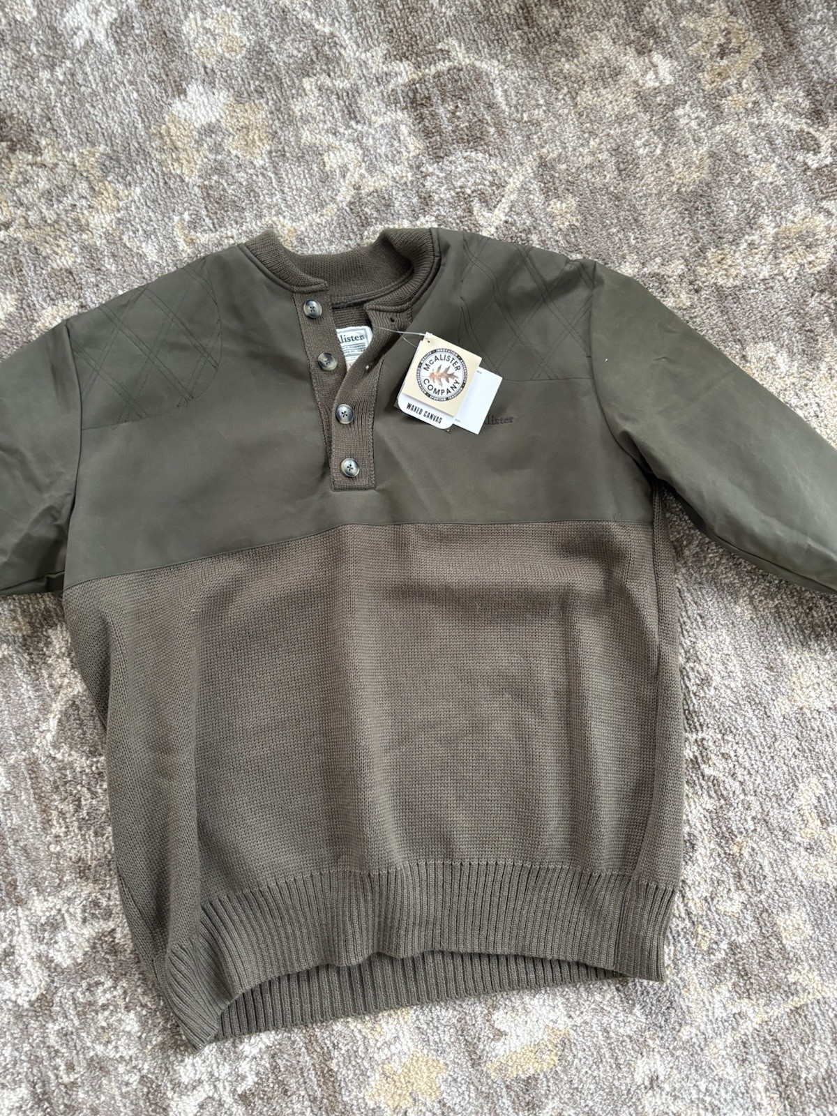 Drake Waterfowl / McAlister Waterfowler’s Sweater Size Large Free Shipping