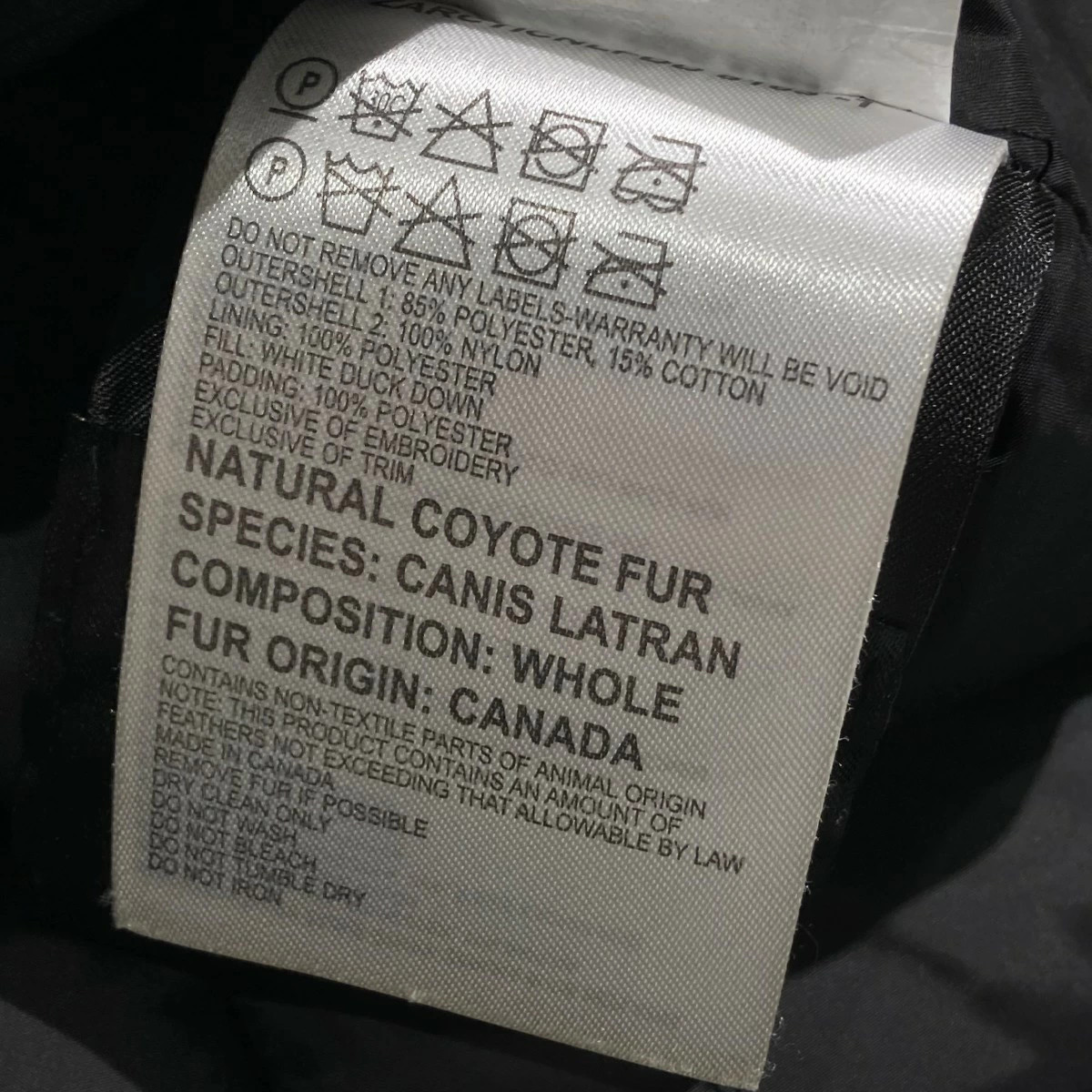 CANADA GOOSE TRILLIUM Hoodie Down Coat Black Size: M [120126] (Canada Goose) thumbnail 6
