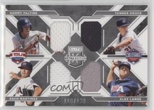 2016 Elite Extra Edition USA Baseball Quad Materials Trey Faltine Alex Lange uk2