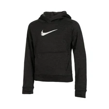 Nike Big Kids Therma Multi+ Pullover Training Hoodie - Black (L)