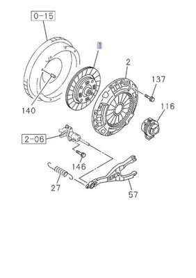 EXEDY Genuine Clutch disk plate for NPR NQR 4JJ1 D300mm MYY5