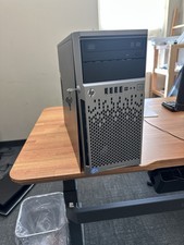 HP PROLIANT ML310E GEN8 V2 Server E3-1240 v3 3.4GHz 8GB RAM 80GB SSD WIN10 *READ