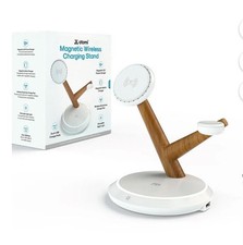 Atomi Qi2 Magnetic Wireless Charging Stand for Apple Devices