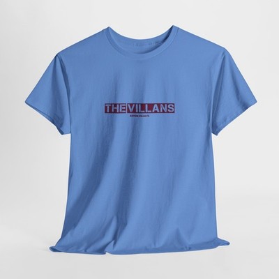 Aston Villa FC ''The Villans'' Unisex Football T-Shirt