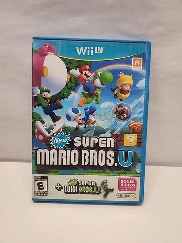 Super Mario Bros. Super Luigi U Nintendo Wii U 2013 No Manual With Case