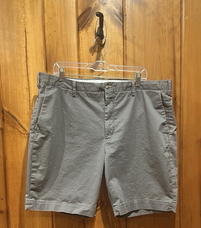 Ralph Lauren Men’s Gray Stretch Classic Fit Shorts Size 40 