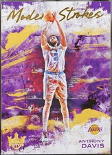 2020-21 Panini Court Kings - Modern Strokes #14 Anthony Davis Basketball NM