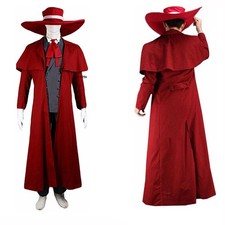 Hellsing Alucard Cosplay Anime Figure Costume Full Set Halloween Party Outfit
