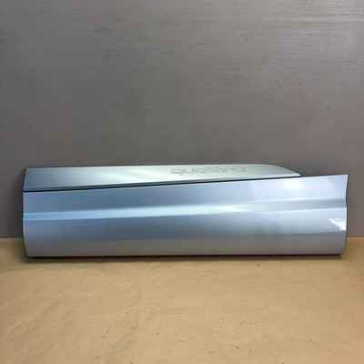 2017-2019 GENUINE AUDI Q7 4M REAR LEFT SIDE DOOR CHROME LOWER FLARE MOLDING OEM