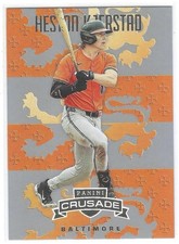 Heston Kjerstad 2025 Panini Crusade Base Silver Parallel SP #127 Orioles