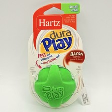 Dog Toy Hartz Dura Play Bacon Scented Small Dogs Long Lasting Fun